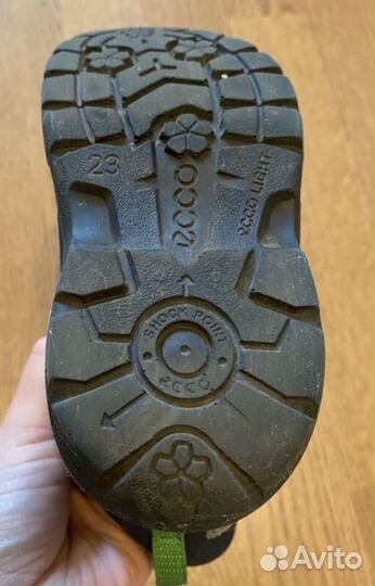 Ecco 23 размер ботинки