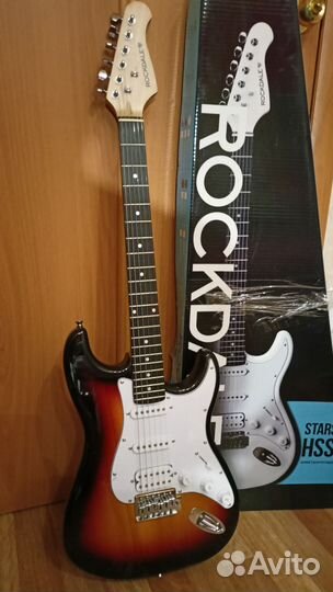 Электрогитара rockdale Stars HSS BK