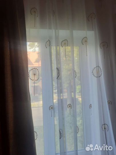 Тюль готовый.2м Высота 2.49