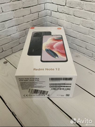 Xiaomi Redmi Note 12, 6/128 ГБ