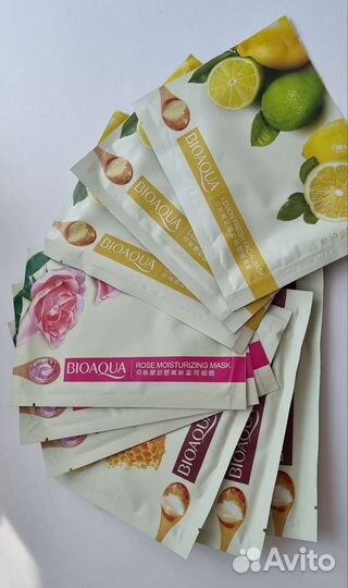 Тканевые маски для лица hchana