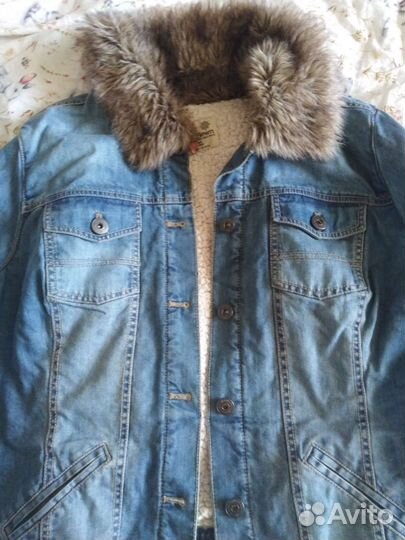 Джинсовая мягкая куртка Ruff Hewn