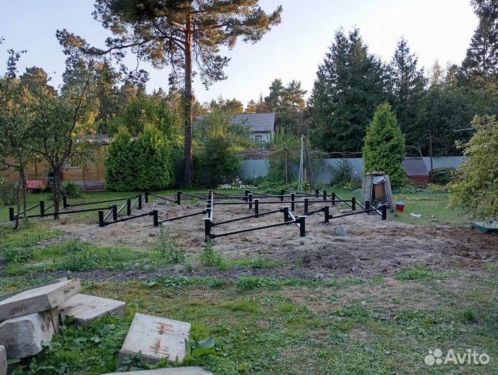 Винтовые сваи под ключ