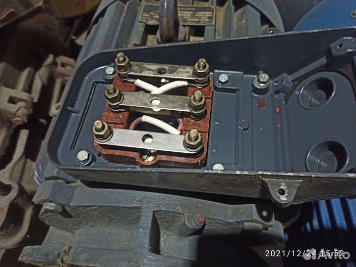 Электродвигатель 22квт. 3000об. фланец