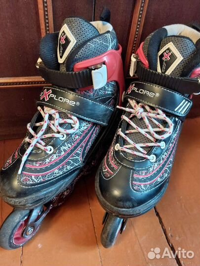 Ролики и шлем, размер 35-38