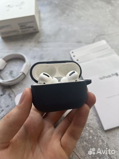 AirPods Pro с шумодавом Premium + чехол