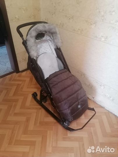 Коляска санки