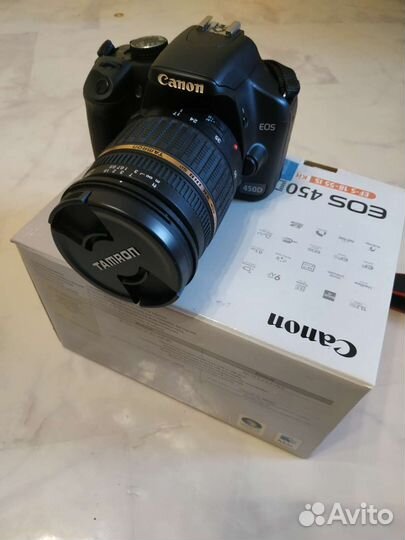 Зеркальный фотоаппарат canon eos 450d