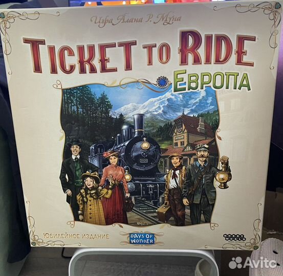 Настольная игра Ticket to Ride. Европа