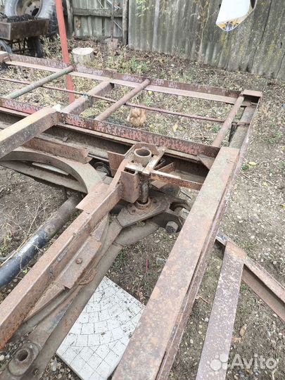 Круг поворотный прицепа с дышлом