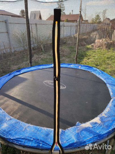 Батут с сеткой уличный, 2,4 м