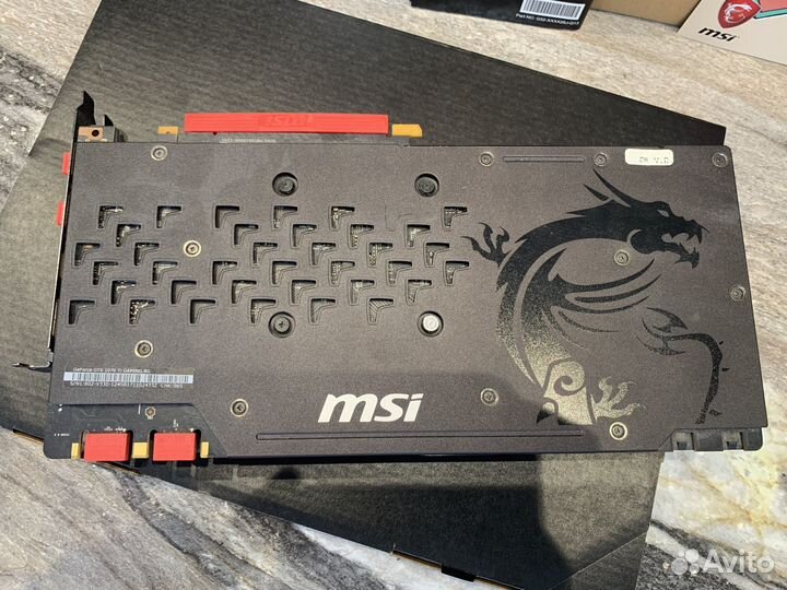 Видеокарта Geforce 1070ti от MSI 8Gb