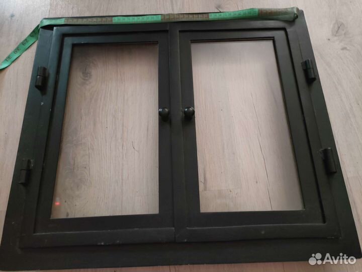 Дверца для печки со стеклом