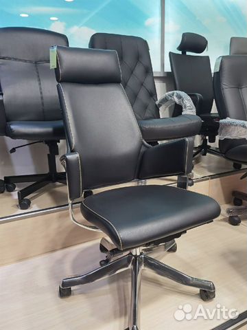 Компьютерное кресло кожа