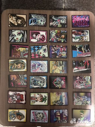 Наклейки для Журнала Панини Школа Монстров 2013