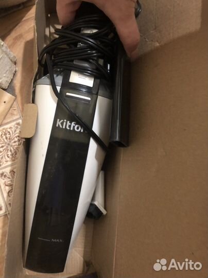 Автомобильный пылесос kitfort