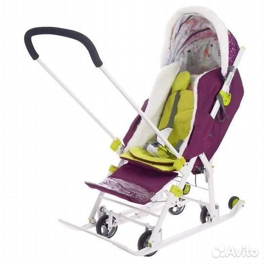 Санки-коляска комбинированная Nika - Disney Baby 2