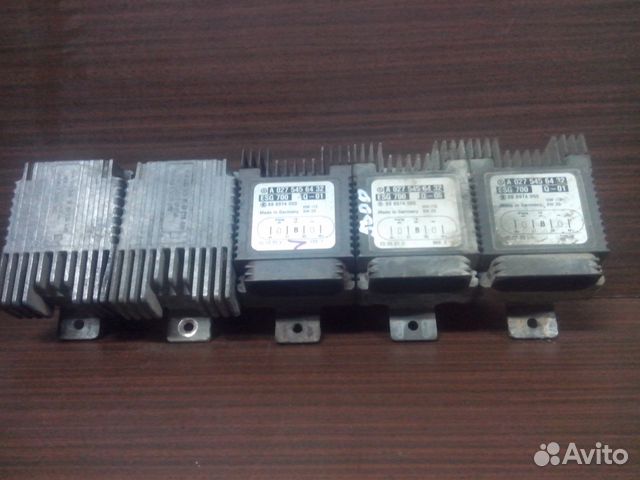 Блок вентилятора мерседес W220