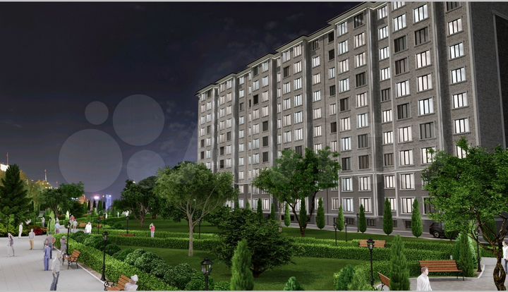 1-к. квартира, 50,4 м², 6/10 эт.