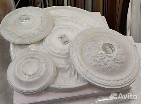 Розетки из пенополистирола (декоративные) 