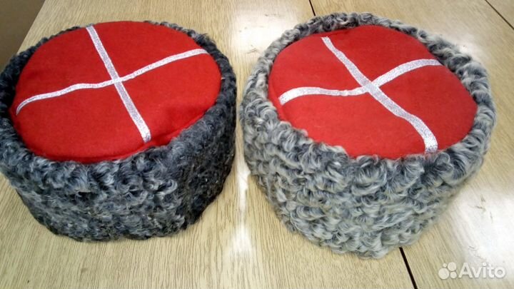 Кубанка серый каракуль