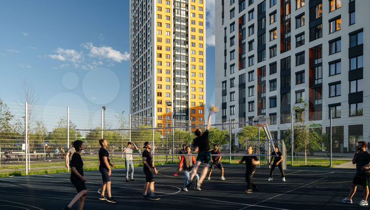 1-к. квартира, 35,2 м², 4/22 эт.