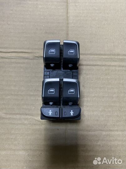Блок управления стеклоподъемниками Ауди А6 С7 4G