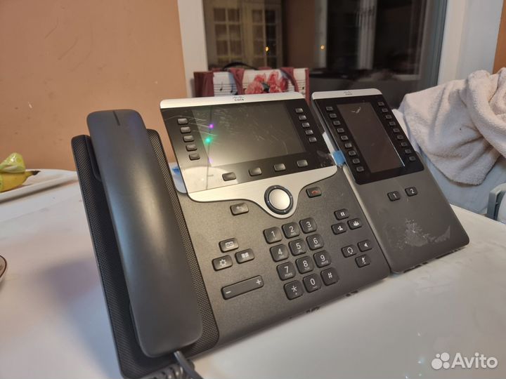 VoIP-телефон Cisco 8851 с доп панелью 10 шт