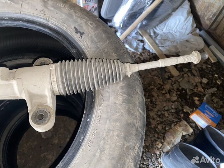 Рулевая рейка toyota corolla 120 (европеец)