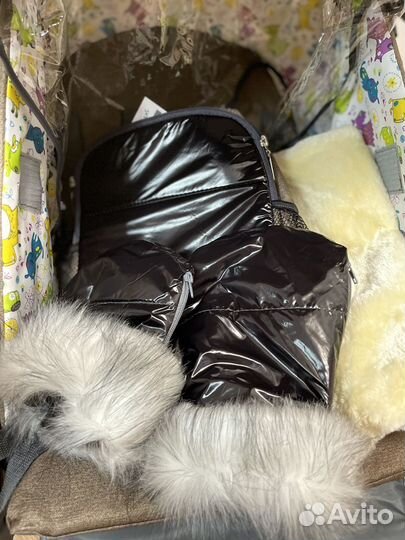 Санки-коляска новая 