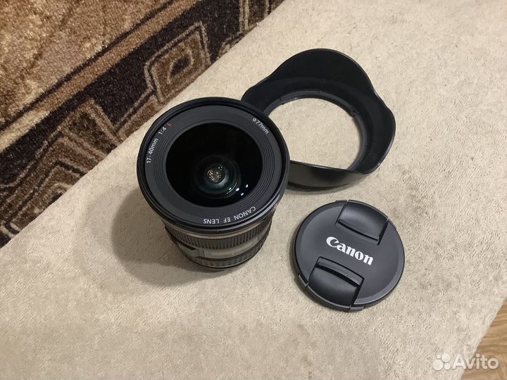 Объектив canon EF 17-40mm f/4L USM