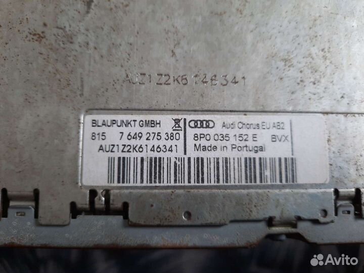 Автомагнитолла на Ауди A3