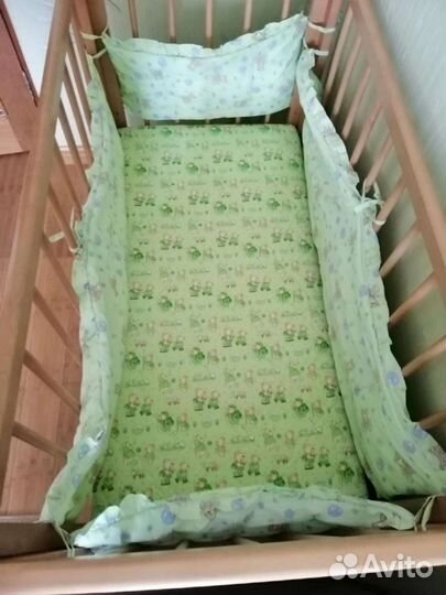 Детская кровать с ящиком 