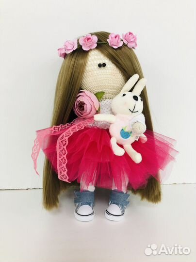 Интерьерная кукла ручной работы