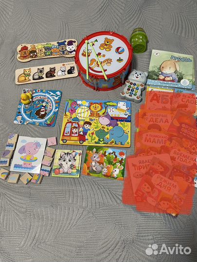 Развивающие игрушки для малышей Монтессори