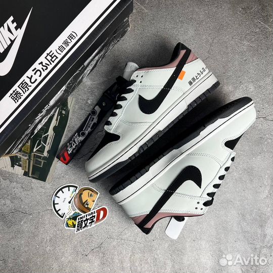 Кроссовки Nike SB Dunk Low Initial D AE86