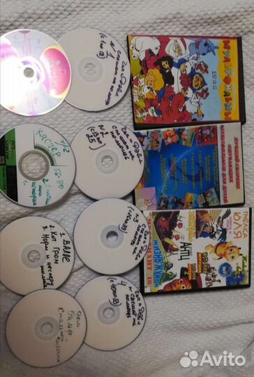 Dvd диски мультфильмы