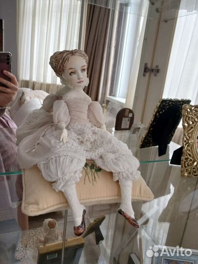Коллекционная будуарная кукла