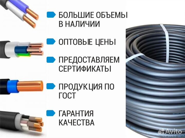 Кабель ввгнг 3х1,5