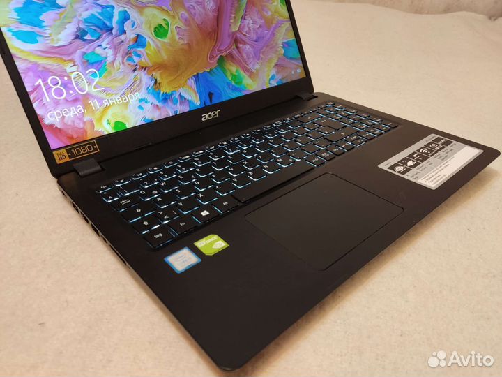 Ноутбуки с гарантией на SSD, i3-i7, GeForce, AMD