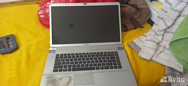 Ноутбук Sony на запчасти