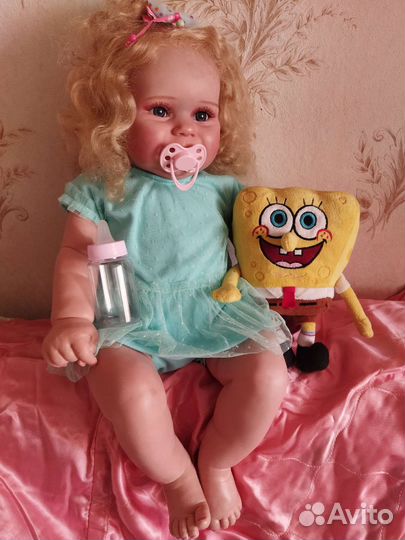 Кукла Реборн. Малышка Соня. Рост 60 см