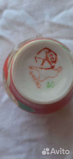 Винтажный ликерный сервиз 