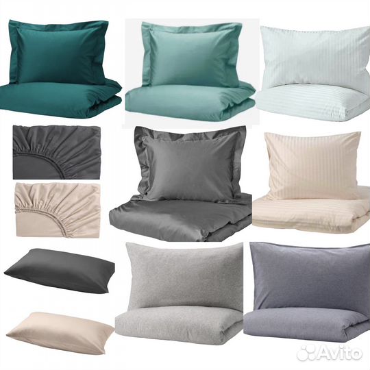 Постельное белье Икеа Наттэсмин/ Люктэсмин