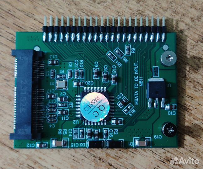 Ssd накопитель msata SK 128 Gb с двумя Адаптерами