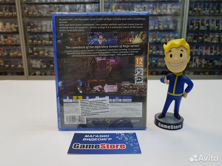 Streets of Rage 4 Русские субтитры PS4 Новый