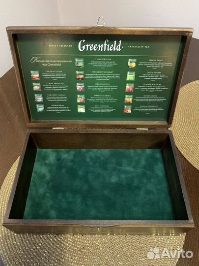 Шкатулка Greenfield для чая
