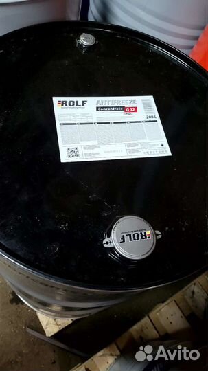 Антифриз концентрат Rolf G12 красный 208л