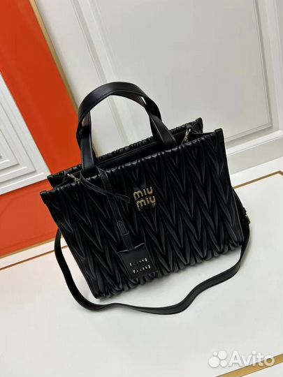 Новая женская сумка Miu Miu чёрная