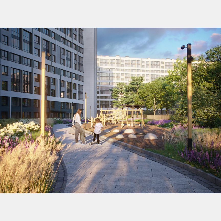 3-к. квартира, 84,9 м², 2/13 эт.